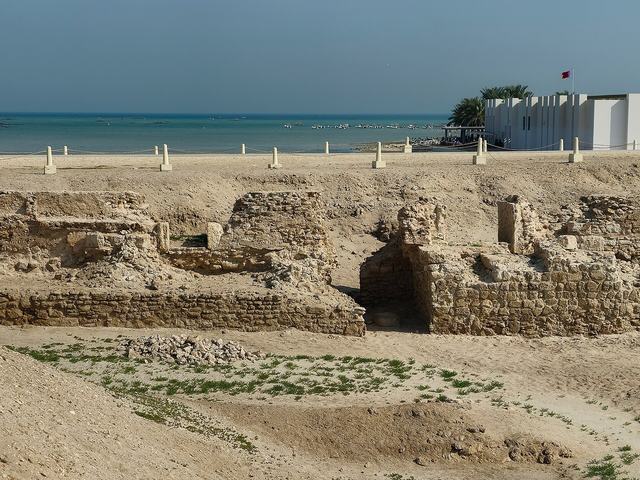 Representative photo of heritage sites in Bahrain, not Royal Mound 15