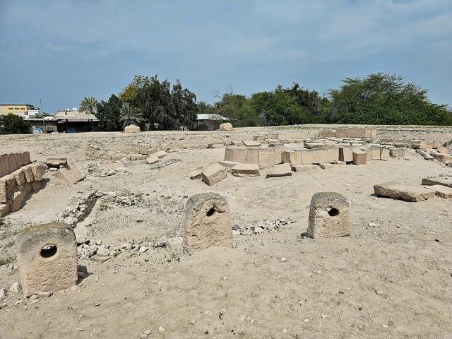 Representative photo of heritage sites in Bahrain, not Bahrain National Charter Monument