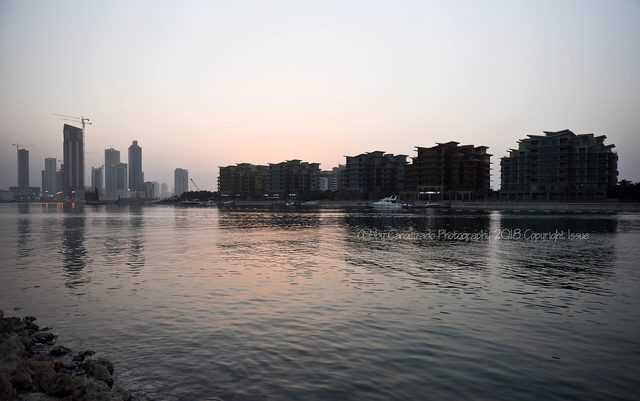 Representative photo of islands & coast in Bahrain, not Mashtan Island