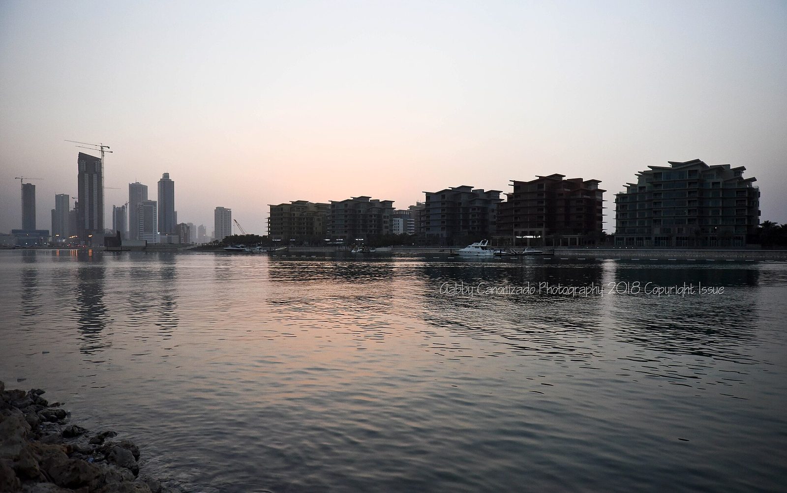 Representative photo of islands & coast in Bahrain, not Mashtan Island