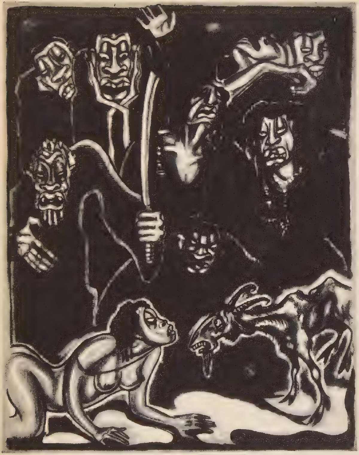Magic Island — W. B. Seabrook - The Magic Island (1929, The Literary Guild of America printing) (page 107 crop).jpg