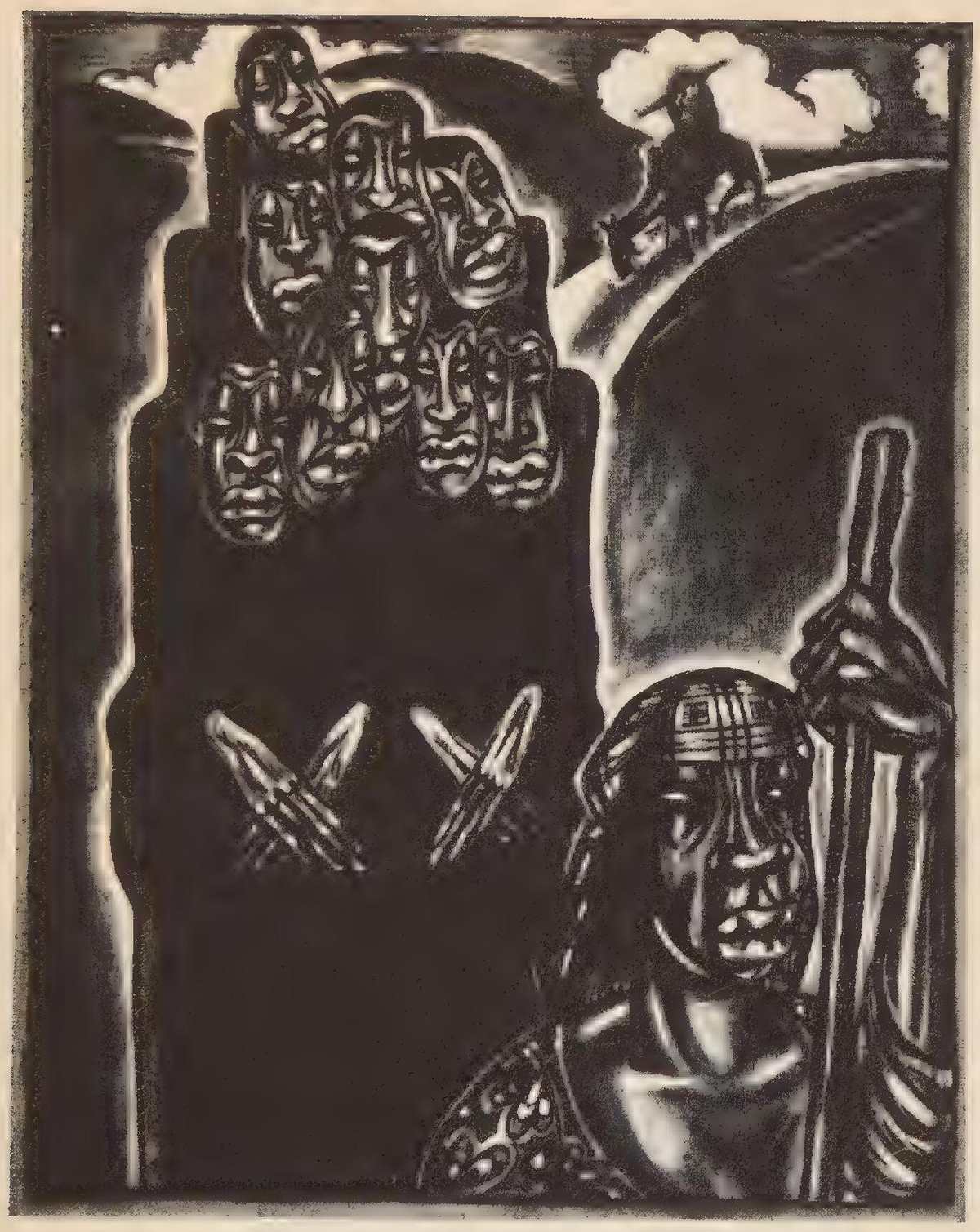 Magic Island — W. B. Seabrook - The Magic Island (1929, The Literary Guild of America printing) (page 117 crop).jpg